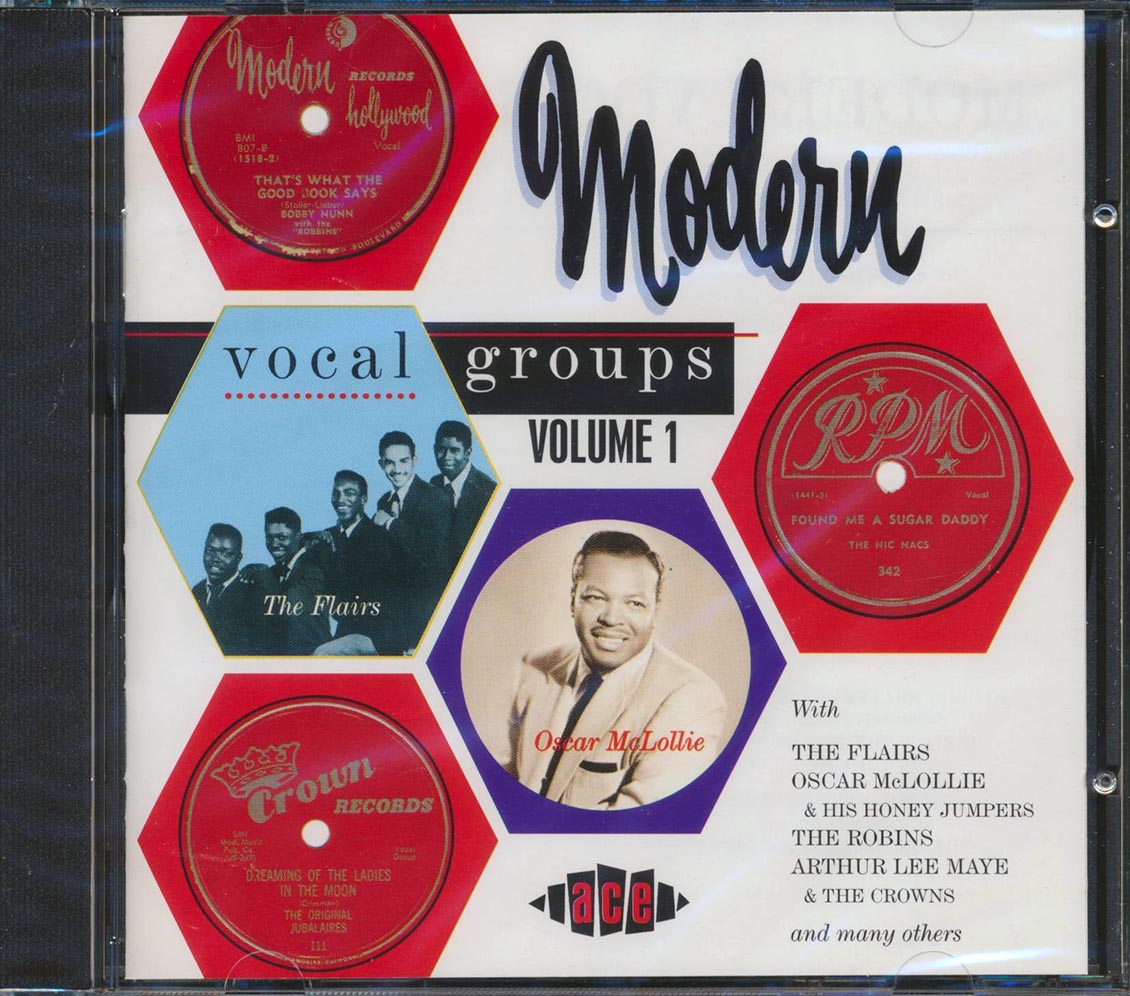 Various - Modern Records Vocal Groups Volume 1 (24 tracks) Music CD