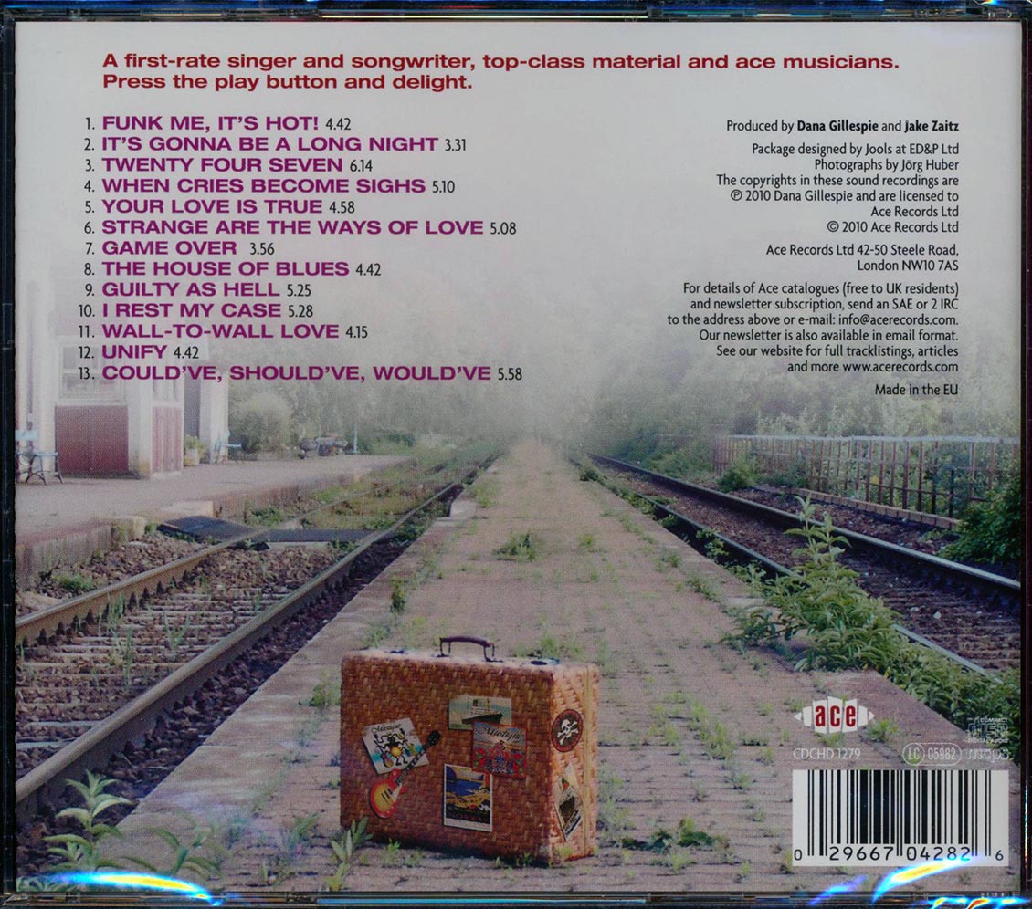 Dana Gillespie - I Rest My Case Music CD