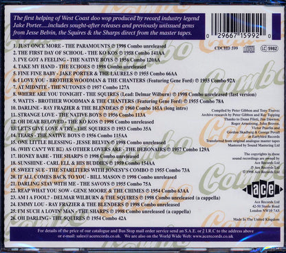 Various - Combo Vocal Groups Volume 1 (26 tracks) Music CD