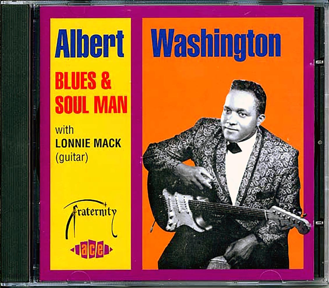 Albert Washington - Blues & Soul Man (25 tracks) Music CD