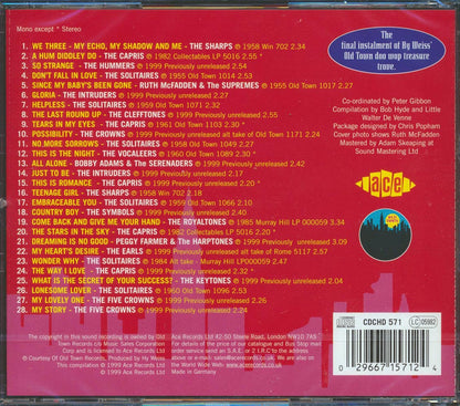 Various - Old Town Doo Wop Volume 5 (28 tracks) Music CD