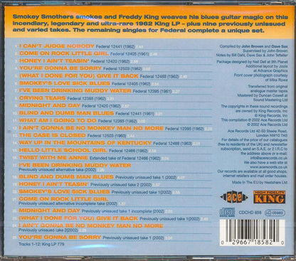 Smokey Smothers - Smokey Smothers Sings The Backporch Blues (25 tracks) Music CD