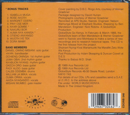 DO Misiani & Shirati Jazz - Piny Ose Mer: The World Upside Down, The Best Of Benga From The West Of Kenya Music CD