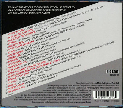 John Cale - Conflict & Catalysis: Productions & Arrangements 1966-2006 (20 tracks) Music CD