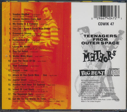The Meteors - Teenagers From Outer Space Music CD