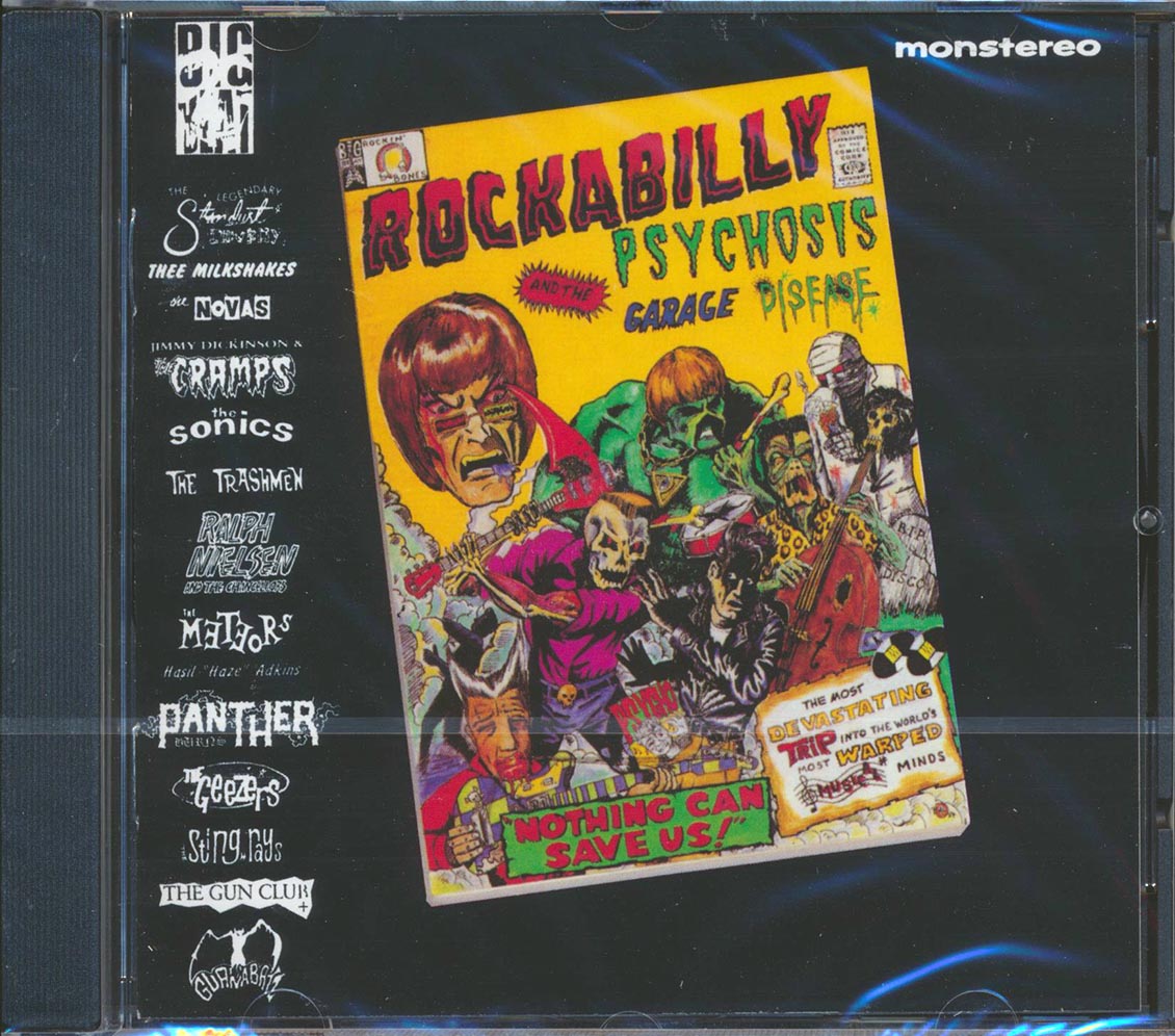 Various - Rockabilly Psychosis And The Garage Disease Music CD