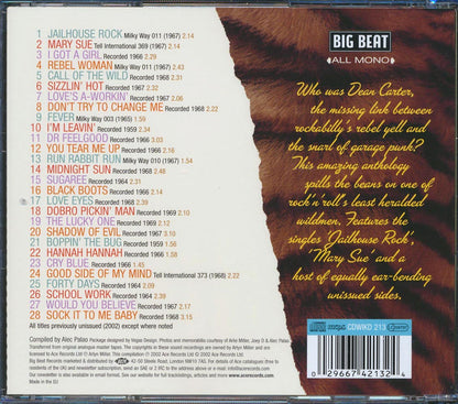 Dean Carter - Call Of The Wild (28 tracks) Music CD