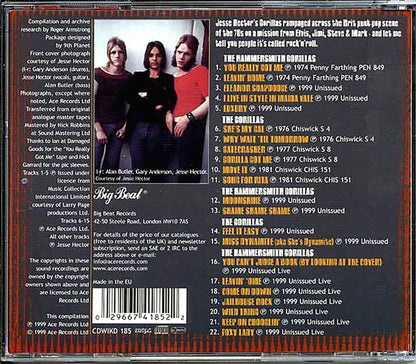 The Hammersmith Gorillas - Gorilla Got Me (22 tracks) Music CD