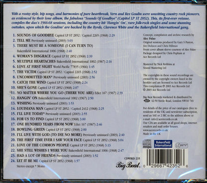 The Gosdin Brothers - Sounds Of Goodbye (24 tracks) Music CD