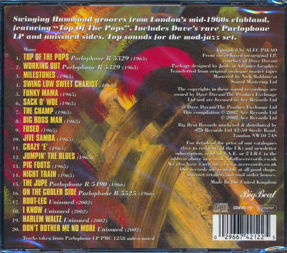 The Dave Davani Four - Fused: The Swinging Soul Sound Of The David Davani Four (20 tracks) Music CD