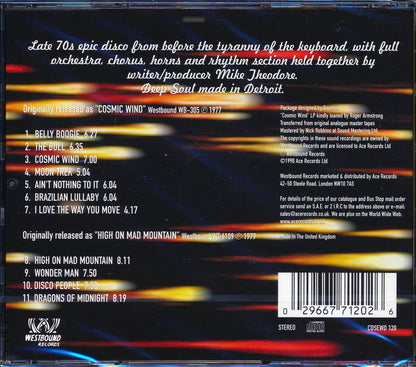 The Mike Theodore Orchestra - Cosmic Wind + High On Mad Mountain Music CD