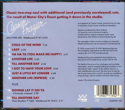 Caesar Frazier - Another Life Music CD