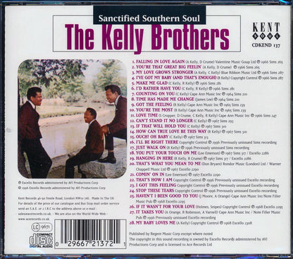 The Kelly Brothers - Sanctified Southern Soul (28 tracks) Music CD