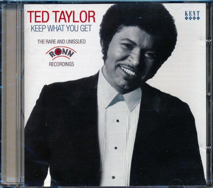 Ted Taylor - Keep What You Get: The Rare And Unissued Ronin Recordings (24 tracks) Music CD