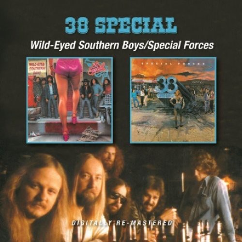 the album cover for 38 Special - Wild-Eyed Southern Boys/Special Forces [Import]