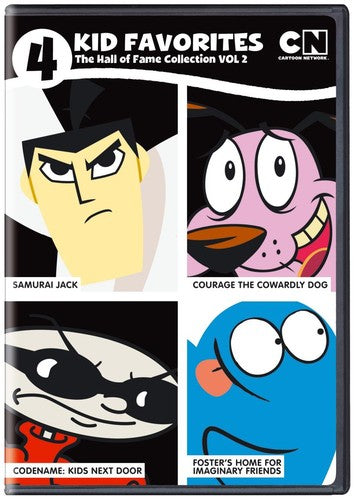 4 Kid Favorites Cartoon Network Hall Of Fame 2 - 4 Kid Favorites Cartoon Network Hall Of Fame 2 - DVD