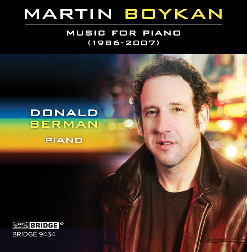 Boykan / Berman - Music For Piano 1986-07 - Music CD