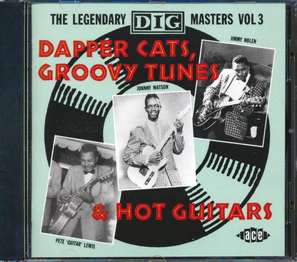 Various - Dapper Cats, Groovy Tunes & Hot Guitars: The Legendary Dig Masters Volume 3 (24 tracks) Music CD