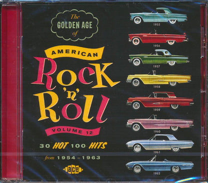 Various - The Golden Age Of American Rock N Roll Volume 12: 30 Hot 100 Hits From 1954-1963 (30 tracks) Music CD