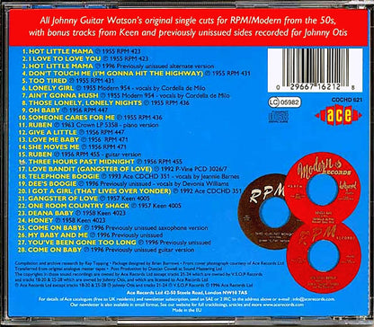 Johnny Guitar Watson - Hot Just Like TNT: The Best Of His Early Years (28 tracks) Music CD