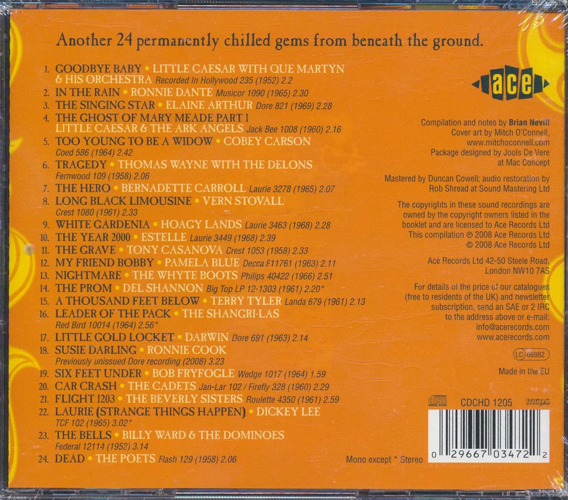 Various - Still Dead: The Grim Reaper's Jukebox (24 tracks) Music CD