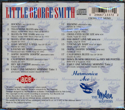 Little George Smith - Harmonica Ace: The Modern Masters Music CD