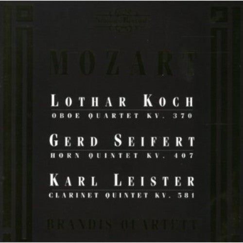 Mozart / Koch / Seifert / Leister / Brandis Qt - Chamber Music For Winds & Strings - Music CD