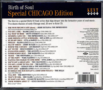 Various - Birth Of Soul: Special Chicago Edition (24 tracks) Music CD