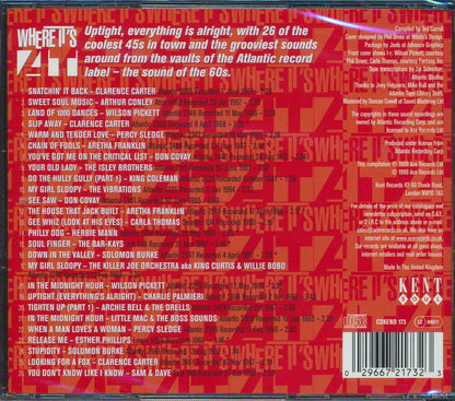 Various - Soul In The Midnight Hour: Where It's At (26 tracks) Music CD
