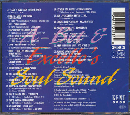 Various - Uptown, Down South: Abet's & Excello's Soul Sound (24 tracks) Music CD