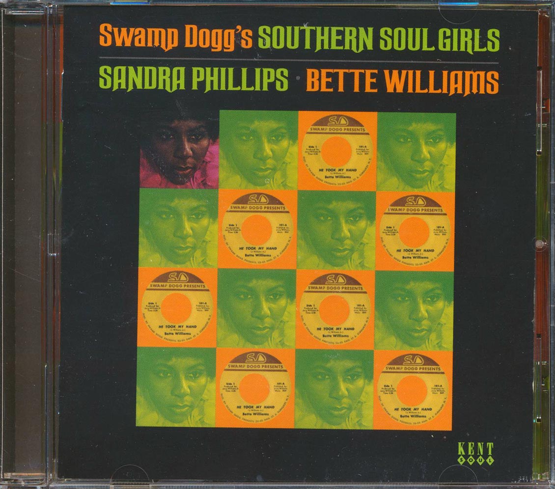 Sandra Phillips, Bette Williams - Swamp Dogg's Southern Soul Girls (21 tracks) Music CD