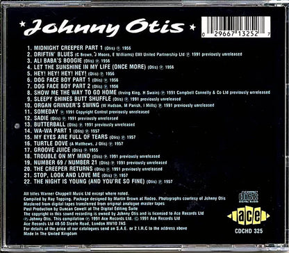Johnny Otis - Creepin With The Cats: The Legendary Dig Masters Volume 1 (22 tracks) Music CD