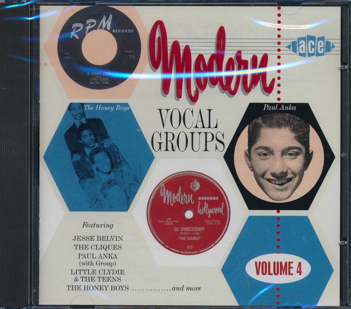 Various - Modern Records Vocal Groups Volume 4 (25 tracks) Music CD
