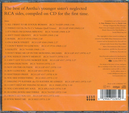 Carolyn Franklin - Sister Soul: The Best Of The RCA Years 1969-1976 (22 tracks) Music CD