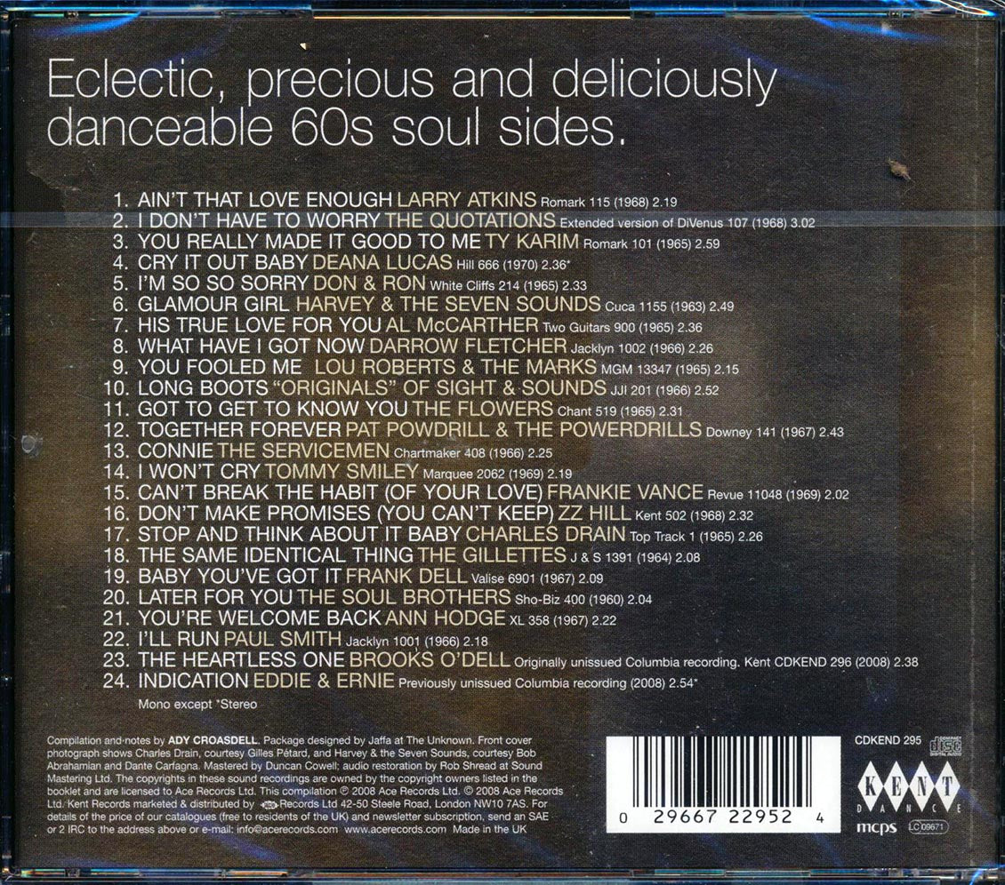 Various - Northern Soul's Classiest Rarities 3 (24 tracks) Music CD