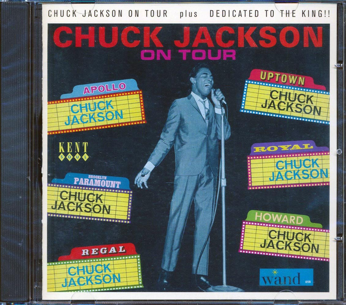 Chuck Jackson - On Tour + Dedicated To The King (21 tracks) Music CD