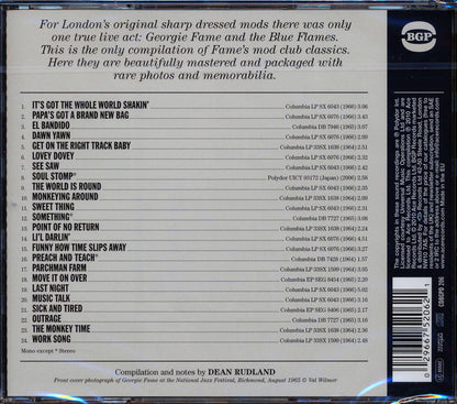 Georgie Fame - Mod Classics 1964-1966 (24 tracks) Music CD