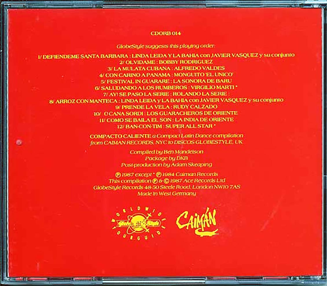 Various - Oye Listen: Compacto Caliente Music CD