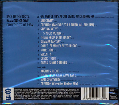 James Taylor Quartet - A Few Useful Tips About Living Underground Music CD