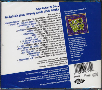Various - Shoo Be Doo Be Doo Wop: The Best Of Doo Wop Music CD
