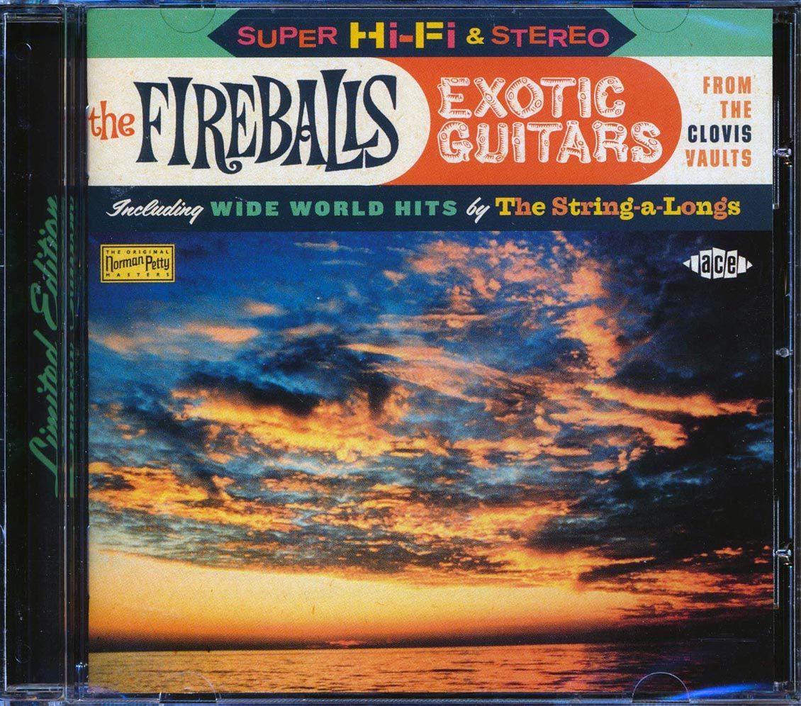 The Fireballs - Exotic Guitars From The Clovis Vaults Including Wide World Hits By The String A Longs (30 tracks) Music CD