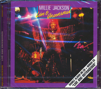 Millie Jackson - Live & Uncensored (32 tracks) (2xCD) Music CD
