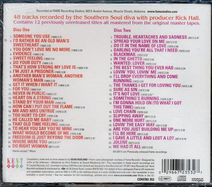 Candi Staton - Evidence: The Complete Fame Records Masters (48 tracks) (2xCD) Music CD