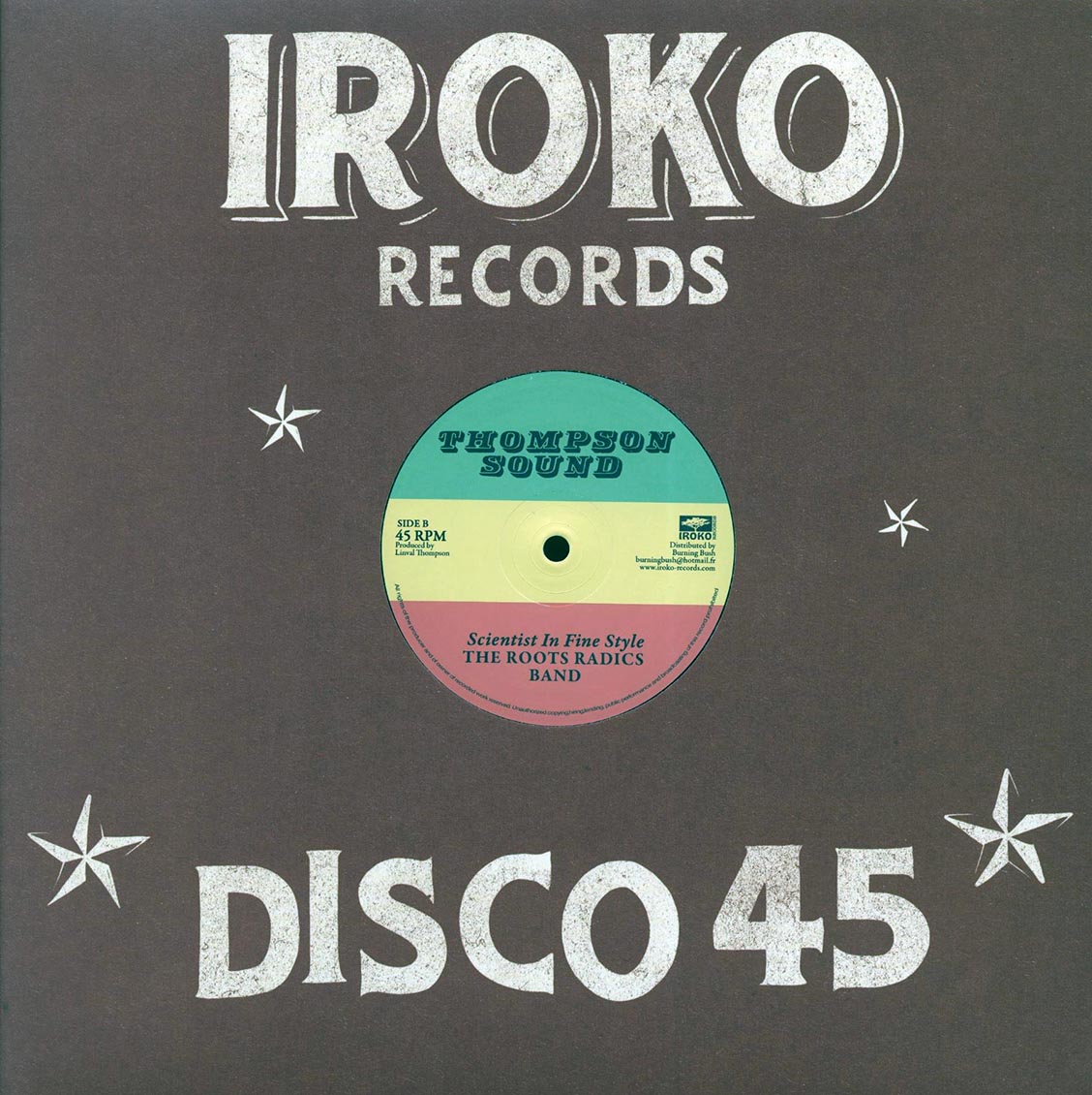 Barry Brown - Separation (Extended Mix)  /  Roots Radics - Scientist In Fine Style 12" Vinyl Record