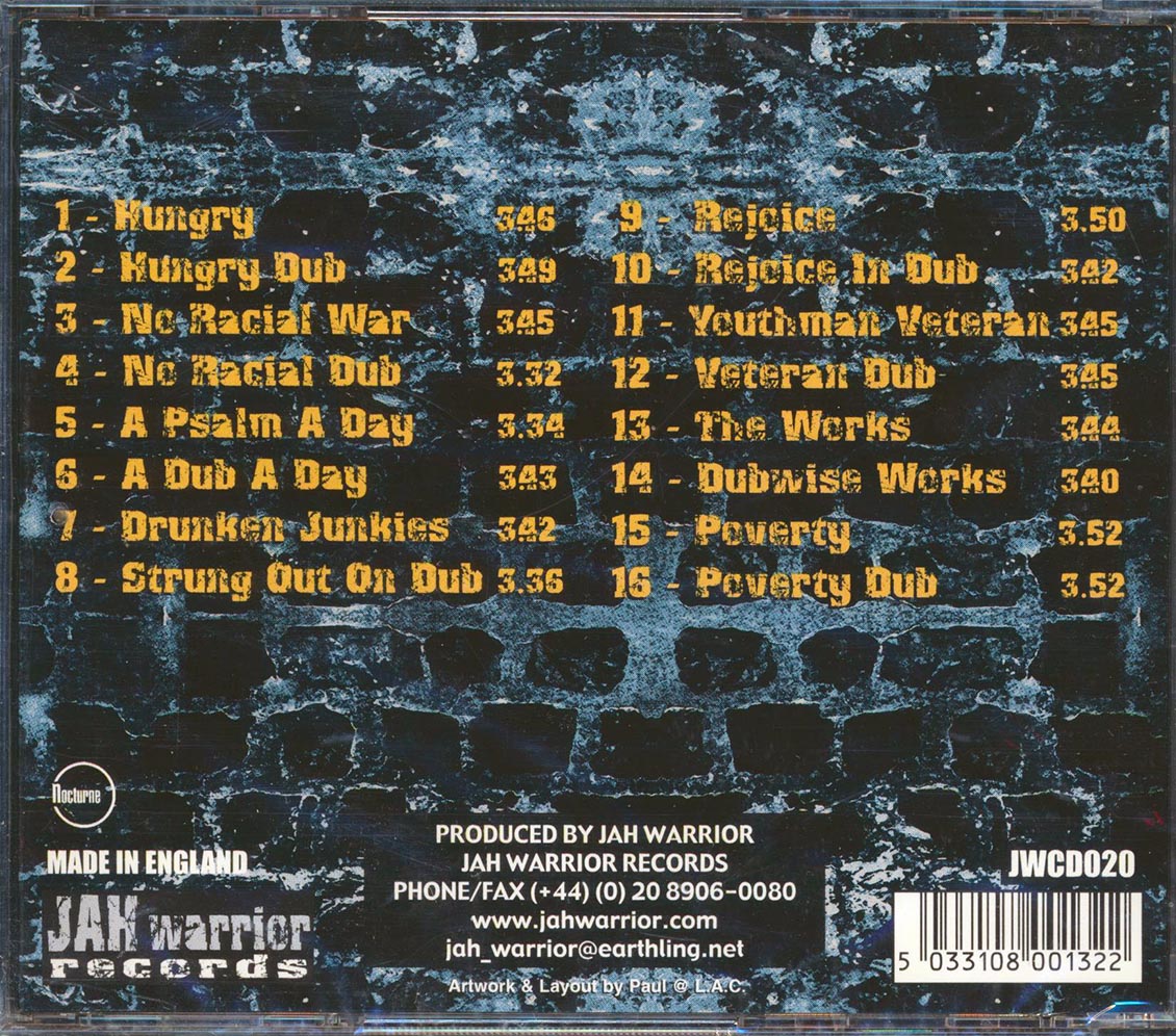 Dillinger - Youthman Veteran Music CD