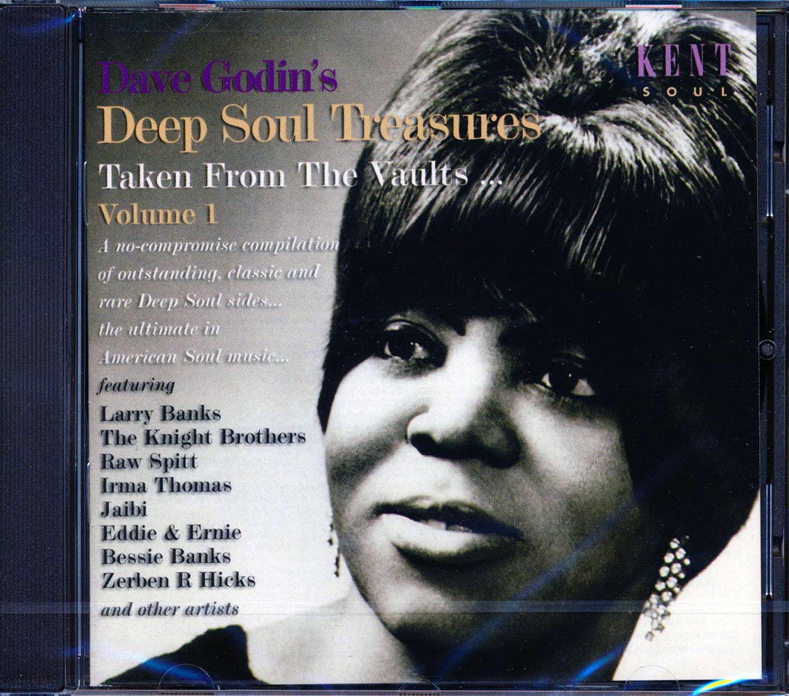 Various - Dave Godin's Deep Soul Treasures Taken From The Vaults Volume 1 (25 tracks) Music CD
