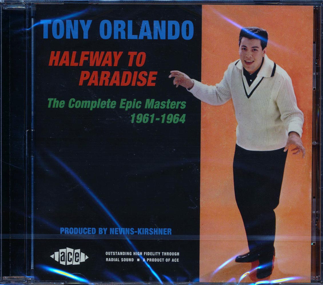 Tony Orlando - Halfway To Paradise: The Complete Epic Masters 1961-1964 (27 tracks) Music CD