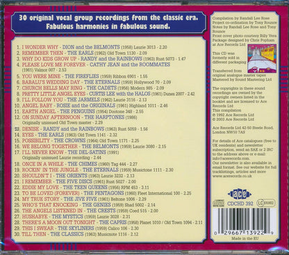 Various - Doo Wop Shop: 30 Vocal Group Classics (30 tracks) Music CD