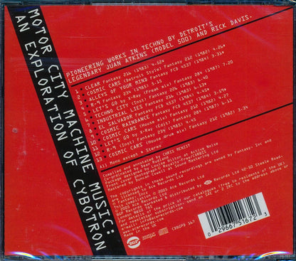 Motor City Machine Music - An Exploration Of Cybotron Music CD