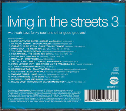 Various - Living In The Streets 3: Busting Out Of The Ghetto (Wah Wah Jazz, Funky Soul And Other Good Grooves) Music CD